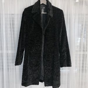 Bebe Faux Fur Persian Lamb Jacket